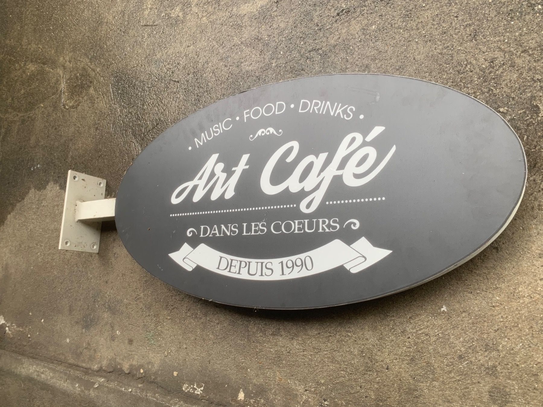 Schilder: Art Cafe Bern Schild – Gebraucht aus Ostermundigen von Mcone 1