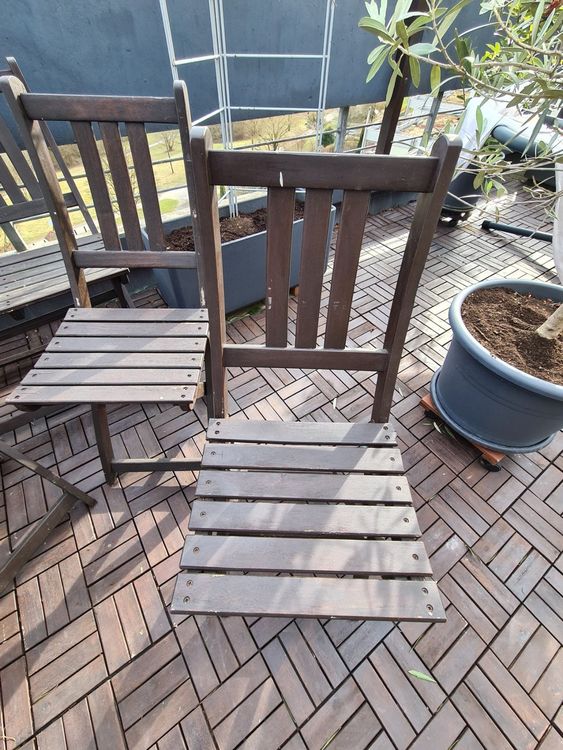 IKEA Gartenstühle + Bank Kaufen auf Ricardo