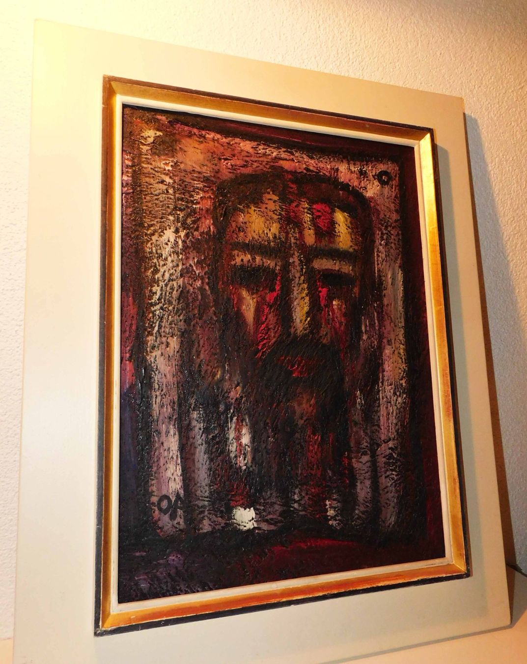 Gemälde: Kunst abstrakt - original - Althaus Oskar Ölgemälde – Gebraucht aus Sursee von 76 1