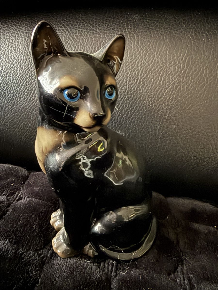 Statuette: Drei Katzen schwarz – Usato da Biel/Bienne venduto da Katja01112 6