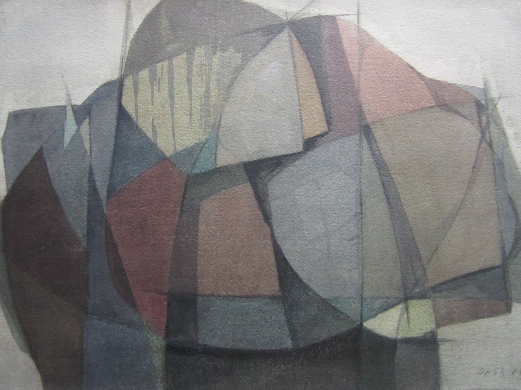 Poster & Bilder: FRANZ K. OPITZ     ORIGINAL AQUARELL SIGNIERT – Gebraucht aus Gersau von kunst-online 1