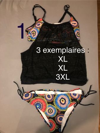 9 Maillots de bains Tankini femme XL à XXXL discrets