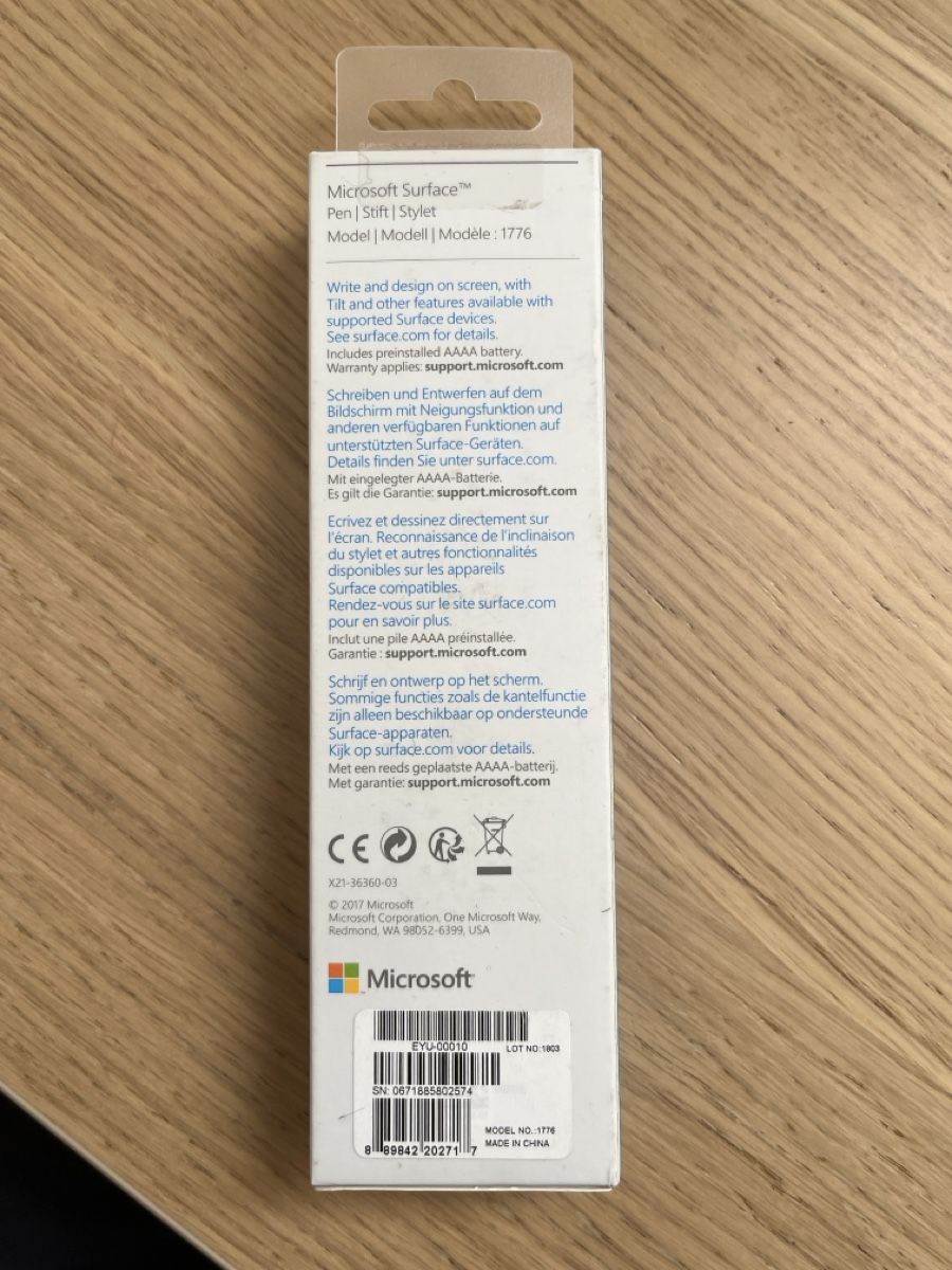 Microsoft Penna & Evidenziatori: Neuer Microsoft Surface Pen- NEU!!! – Nuovo e nell'imballaggio originale da St. Gallen venduto da Janeli. 1