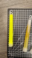 3 stk Knicklicht Leuchtstab gelb ca 12h 15cm lang