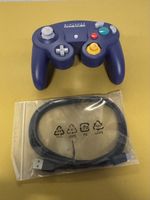 Nintendo GameCube Controller Violet mit Kabel guter Zustand