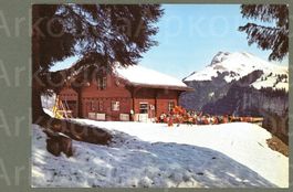 AK color Emmetten NW „Teufelsboden“,Stockhütte-Rinderbühl