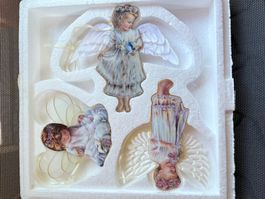 3 Porzellan Ornamente "Heaven's little angels" Kollektion