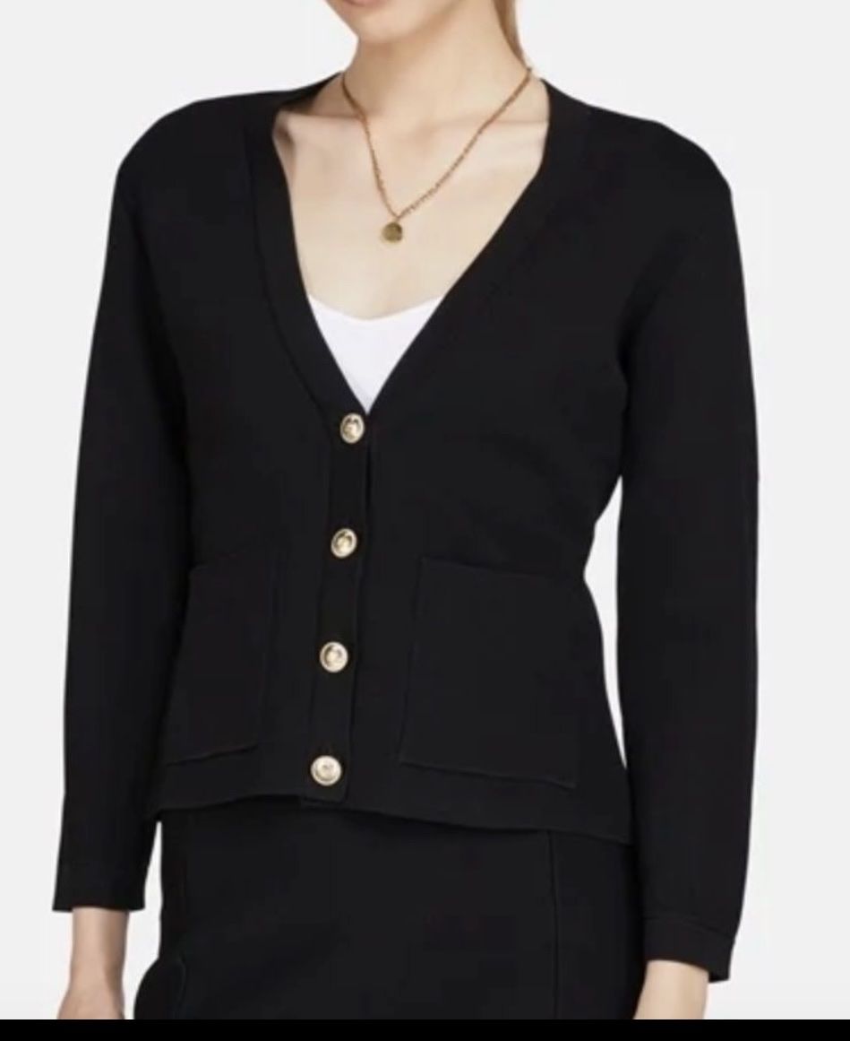 Maje Giacche: Maje Strickjacke, Schwarz Gr. 3 – Nuovo (secondo la descrizione) da Weisslingen venduto da Spiegelbild0 1