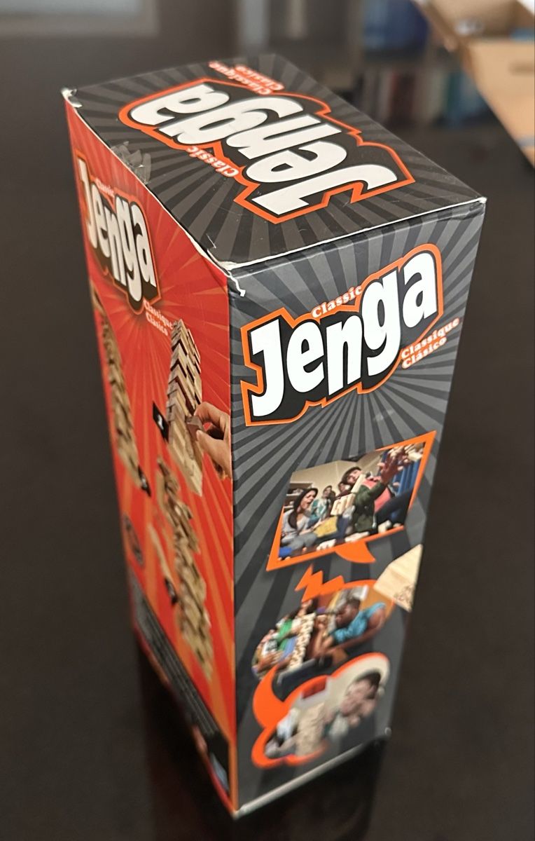 Spiele: Jenga Classic Holzspiel – Gebraucht aus Zürich von Bibiti