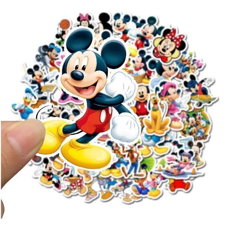 Sticker: 50 autocollants Mickey – Nuovo e nell'imballaggio originale da Gurmels venduto da Swisspod 1