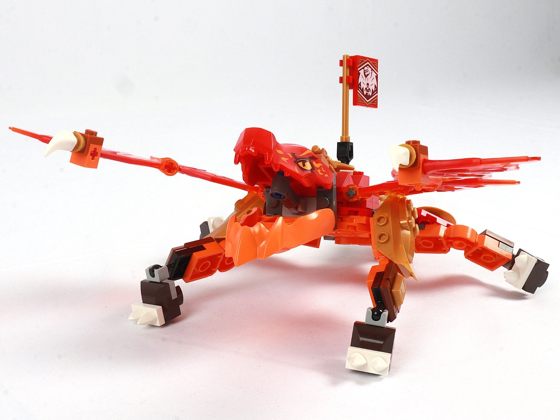 Lego Kit di costruzioni: LEGO - Ninjago Kais Feuerdrache EVO, 71762 – Usato da Steinen venduto da Restwert_Steinen 1