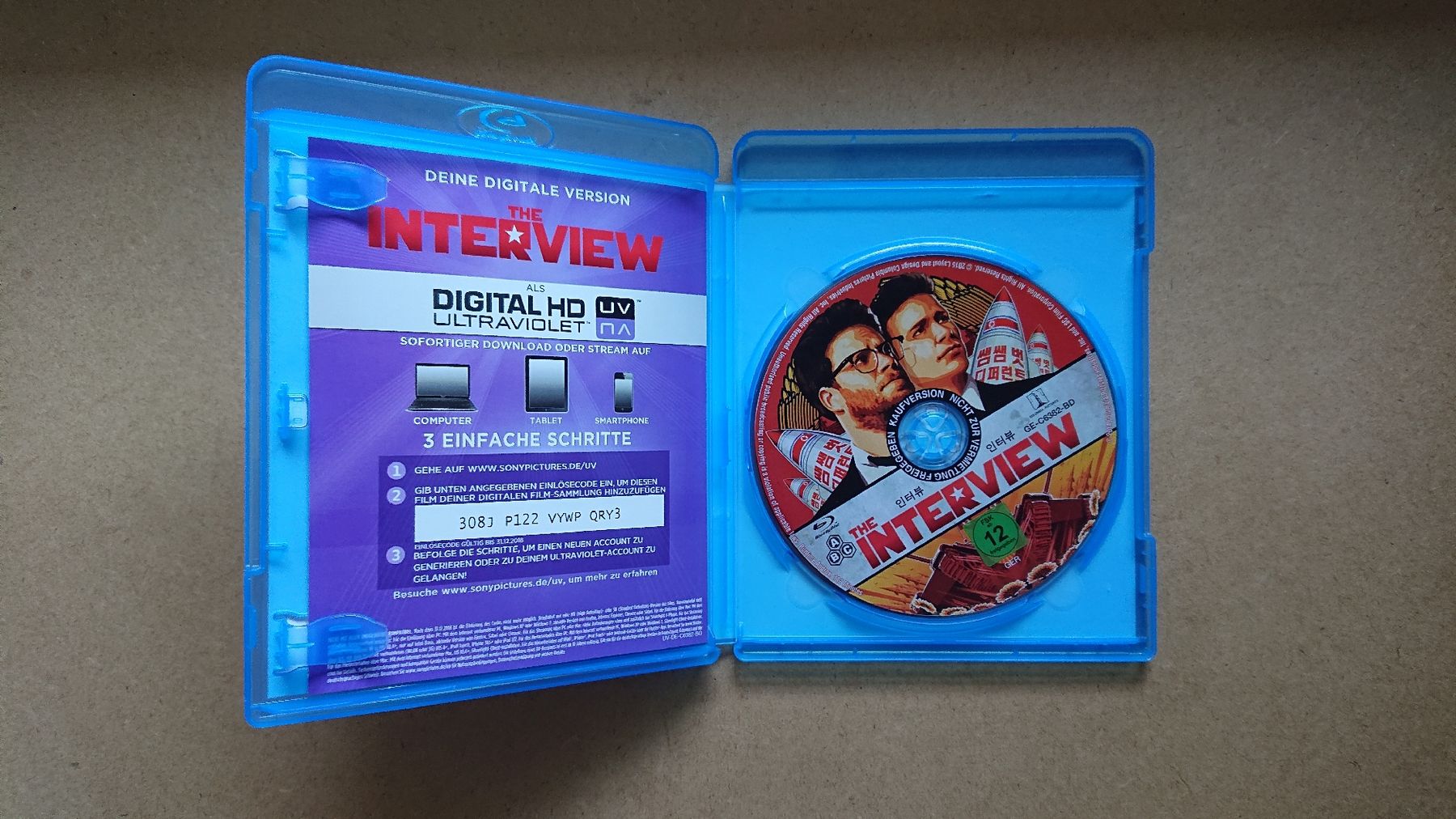 Alle DVDs: The Interview Blu-ray  – Gebraucht aus Chur von FreakofRarity 2