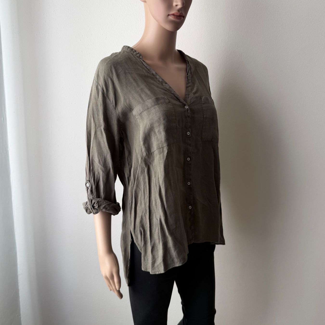 Zara Camicette: ZARA Leinenbluse 💚 – Usato da zürich venduto da vintage12 7
