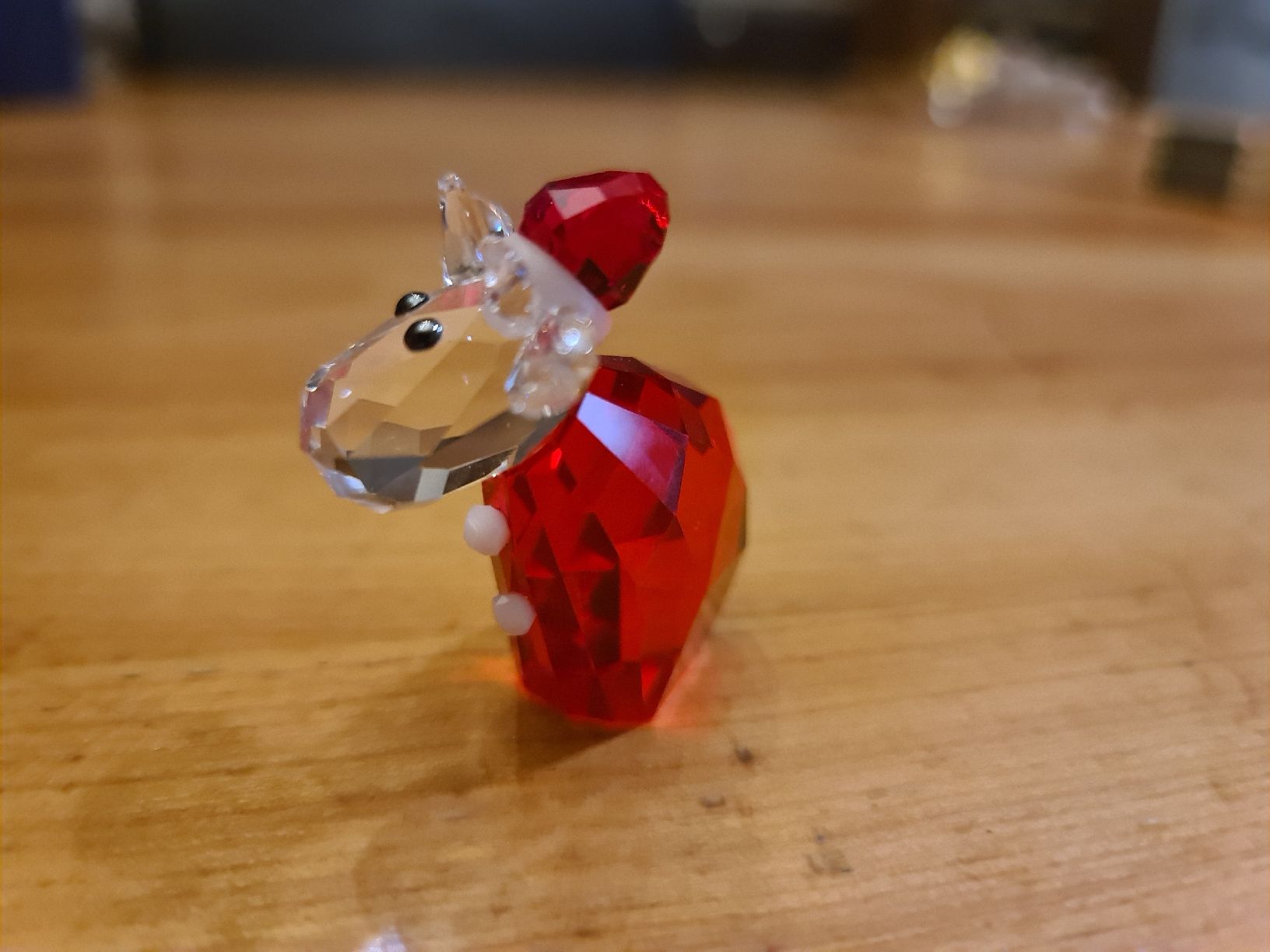 Swarovski Statuette: Swarovski Figur Santa Mo – Usato da henau venduto da Rockj 1