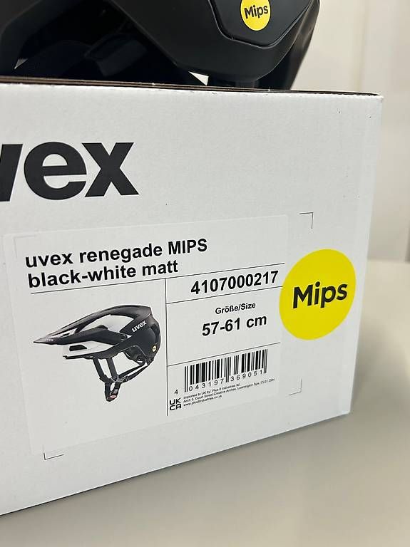Helme: Velohelm uvex renegade MIPS black-white matt  – Gebraucht aus Sursee von pilatus.sport 3