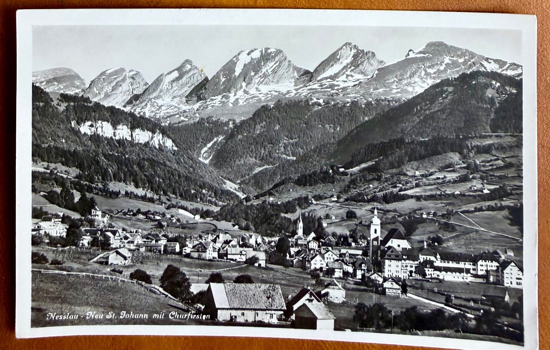 Ansichtskarten: Nesslau - New St. Johann -  Panorama - AK – Gebraucht aus Lutry von Ediego