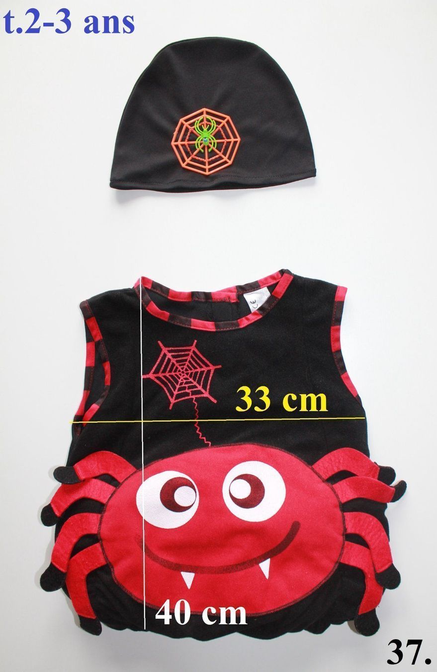 Costumi: Costume Araignée / Spinne   t. 2 - 3 ans – Usato da Peseux venduto da CoolShoping 1
