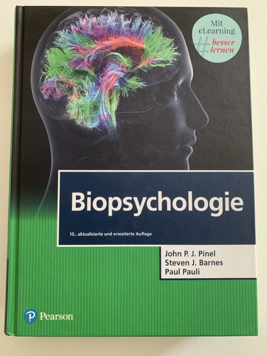 Bücher: Biopsychologie Pearson - unbenutzt – Neu (gemäss Beschreibung) aus Hombrechtikon von jan_m6xf