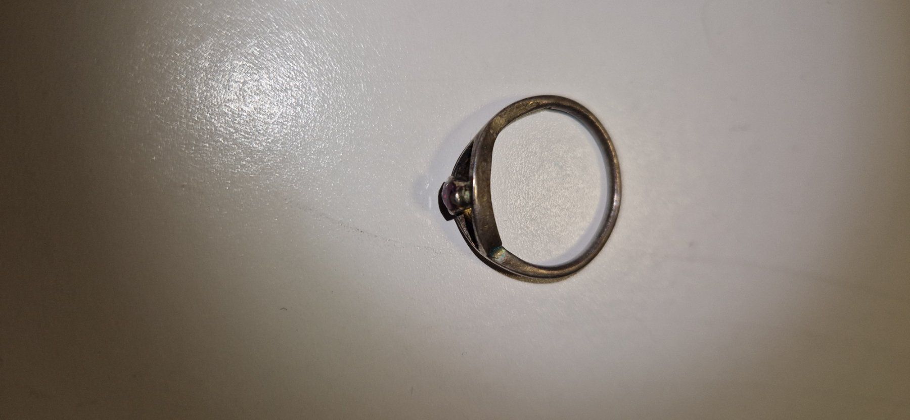 Anelli: Antiker Silberring mit Stein Durchmesser 1.6 cm Silber 925 – Usato da Dorf venduto da Echo_Elements 5