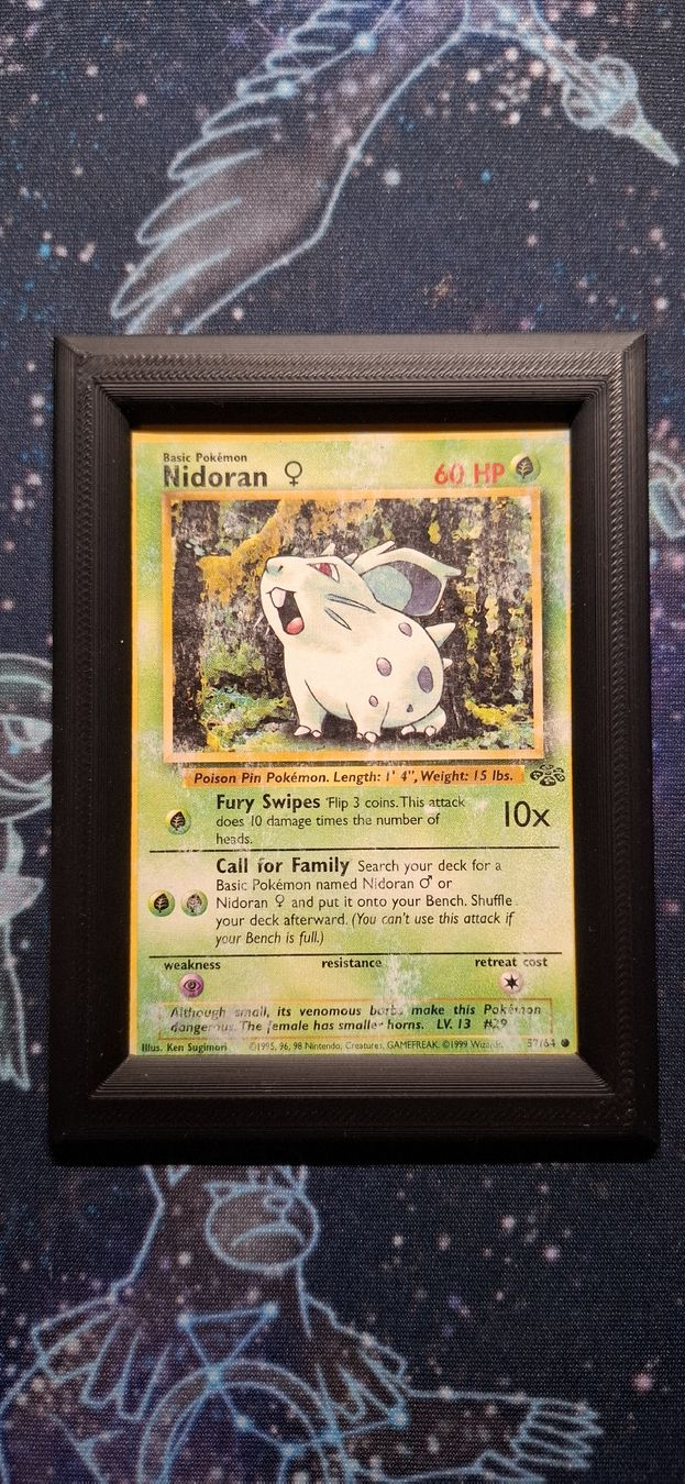 Pokémon Carte collezionabili: Nidoran 57/64 - Jungle FR – Usato da Petit-Lancy venduto da Kara_TCG