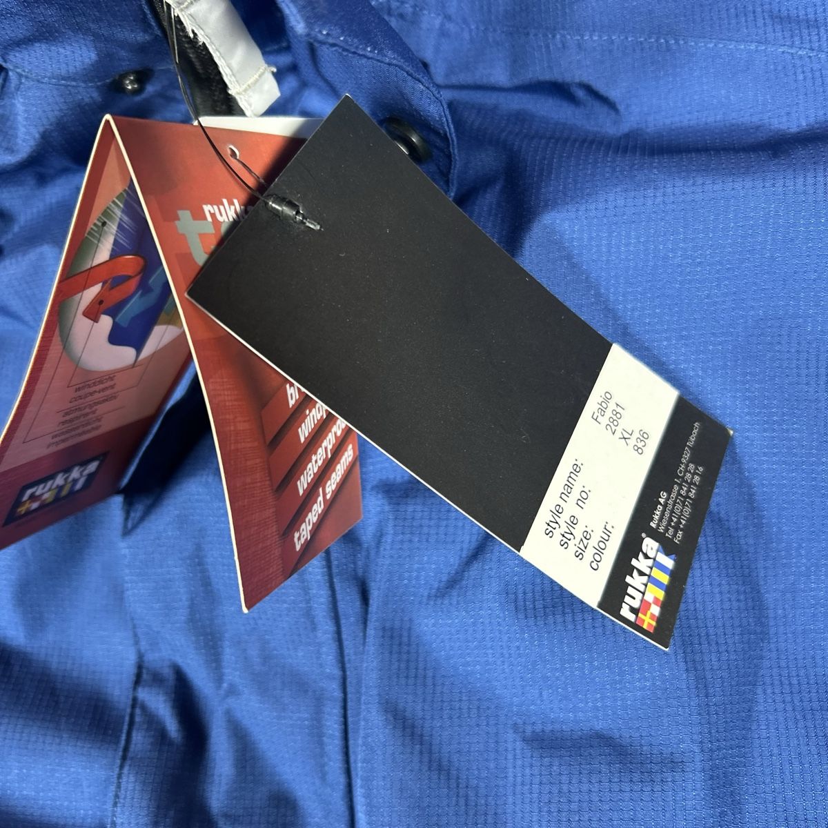 Rukka Giacche: Rukka Rain Jacket Xl men  – Nuovo e nell'imballaggio originale da La Sagne NE venduto da Matlasape 1