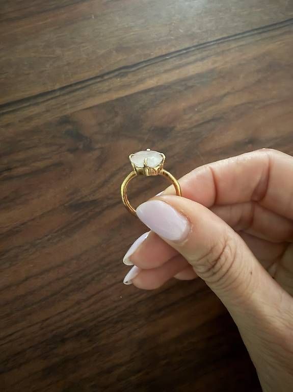 Swarovski Ringe: Rosenquarz Ring, 53 – Gebraucht aus Muri b. Bern von Lindsb