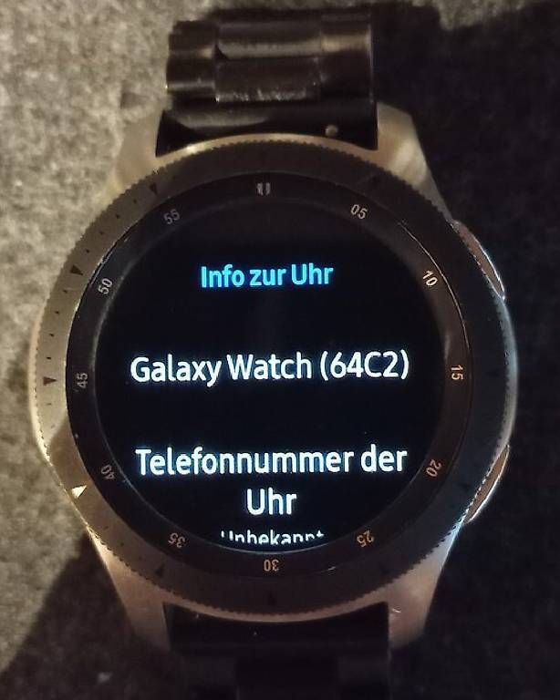 Smartwatch: Samsung Galaxy Watch SM-R805F – D'occasion à Luzern par distract