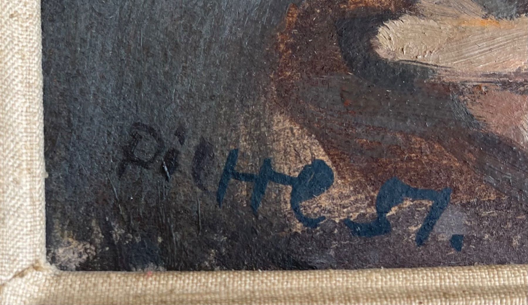 Dipinti: Potrait Gemälde von Piltte – Usato da Müllheim Dorf venduto da Othmar73 5