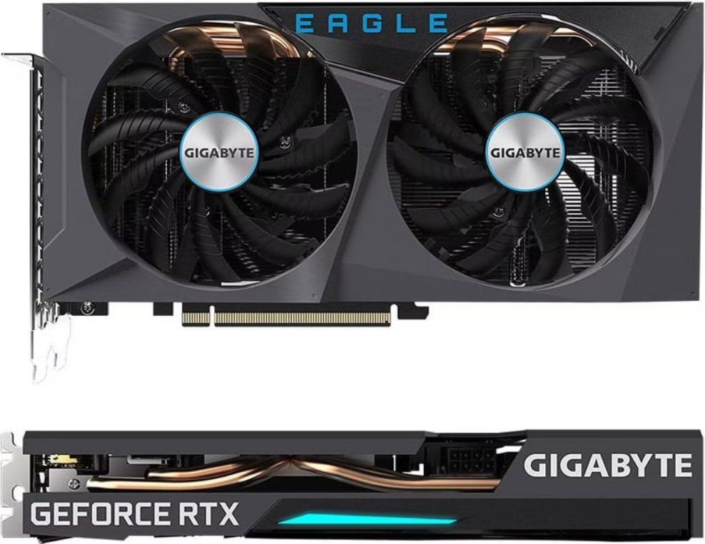 Nvidia Schede grafiche: Gigabyte GeForce RTX 3060 ti Eagle 8 GB Grafikkarte – Usato da Wettingen venduto da Schabernack_sam