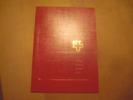 CH 1991 Jahresbuch Marken mit Halbmodstempel ET