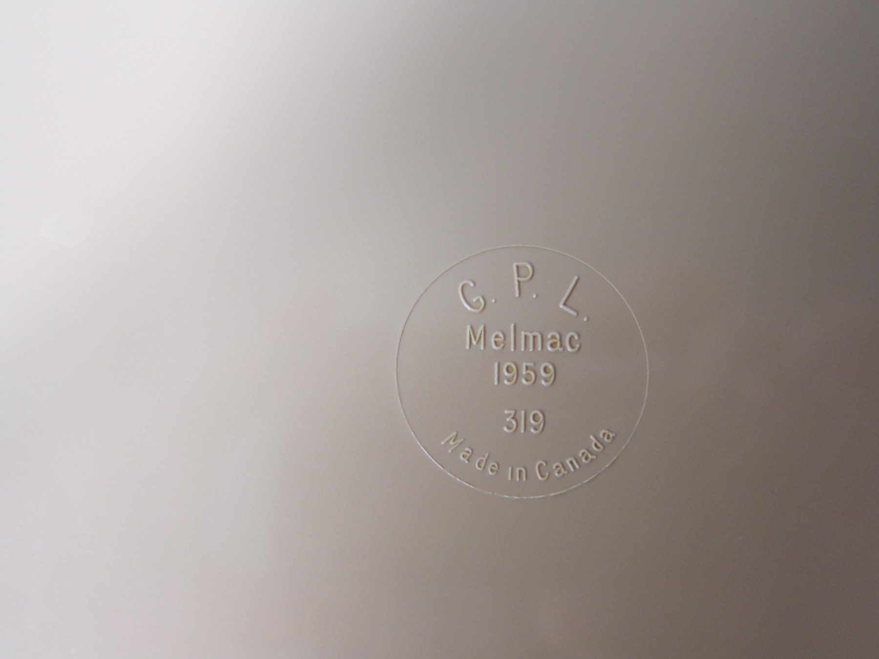 Ciotole: Schale Vintage G.P.L. Melmac 1959 Made in Canada – Usato da Zürich venduto da Italia58 4