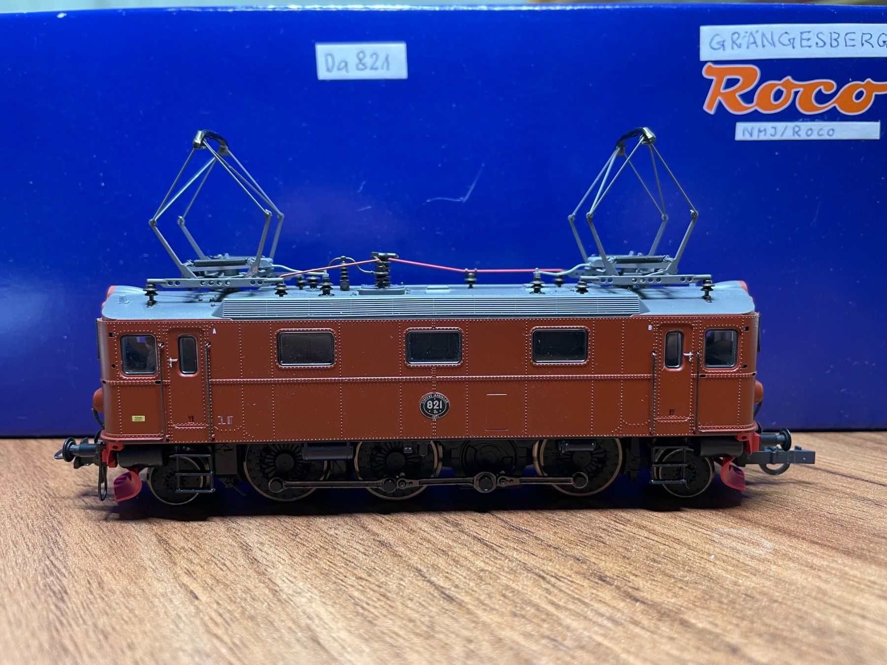 Roco Modellini di ferrovie: Roco SJ Da 821 in DC analog – Usato da Villmergen venduto da Mfritz