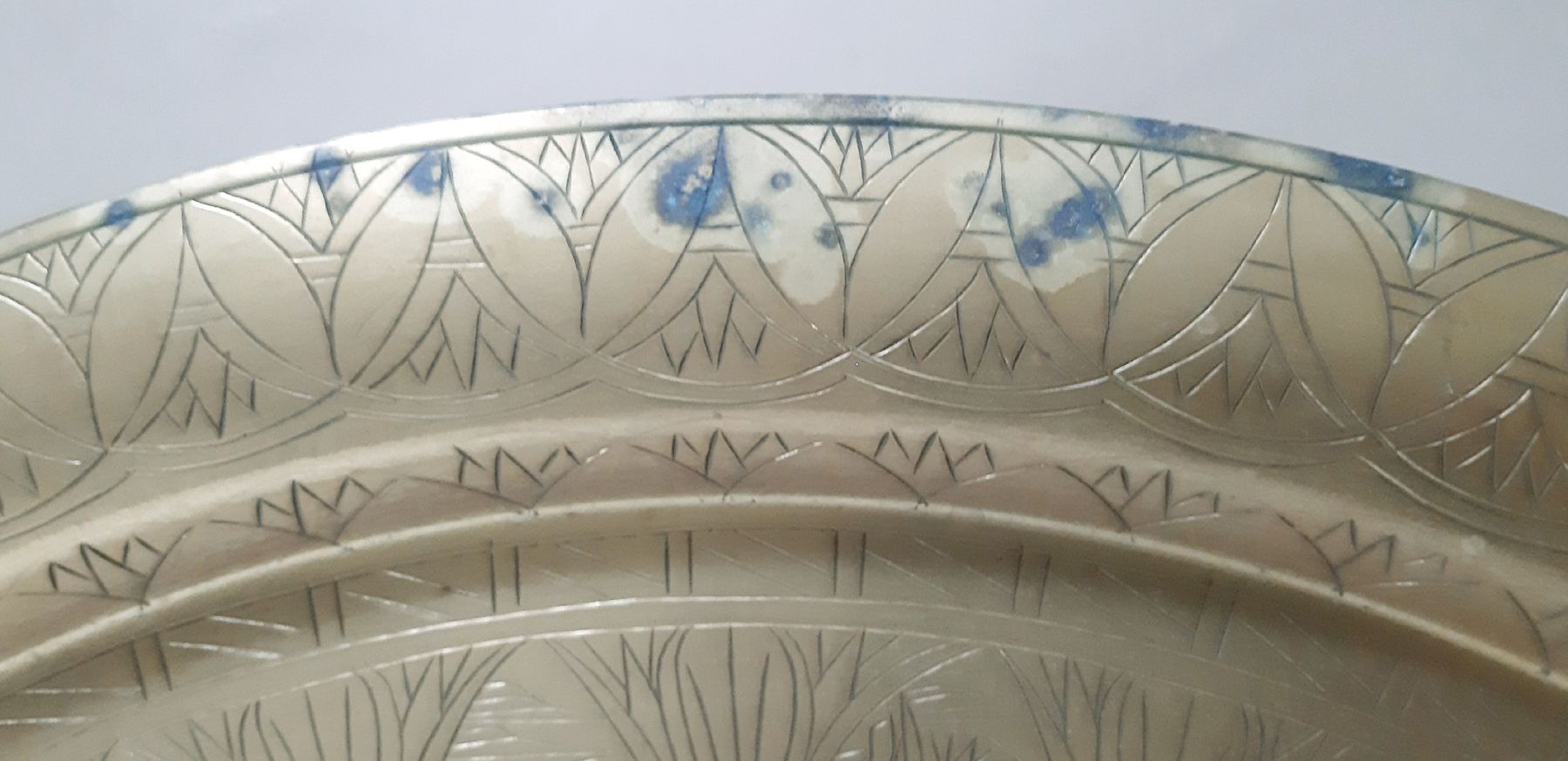 Tische: Orientalischer Tisch  -  Messing  -  Vintage?  - D 70/H 48cm – Gebraucht aus Tagelswangen von BrigittaC01 9