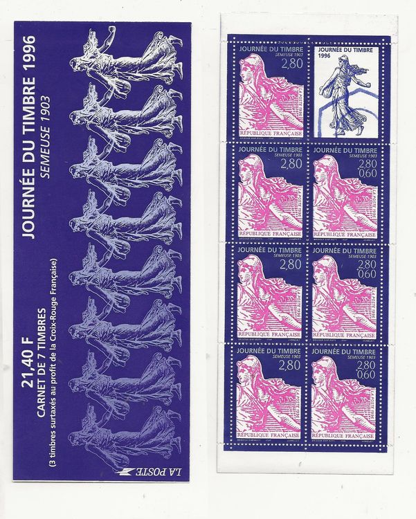 TIMBRES DE FRANCE*** Paire Du Carnet N° C1530 Oblitere EUR 3,90