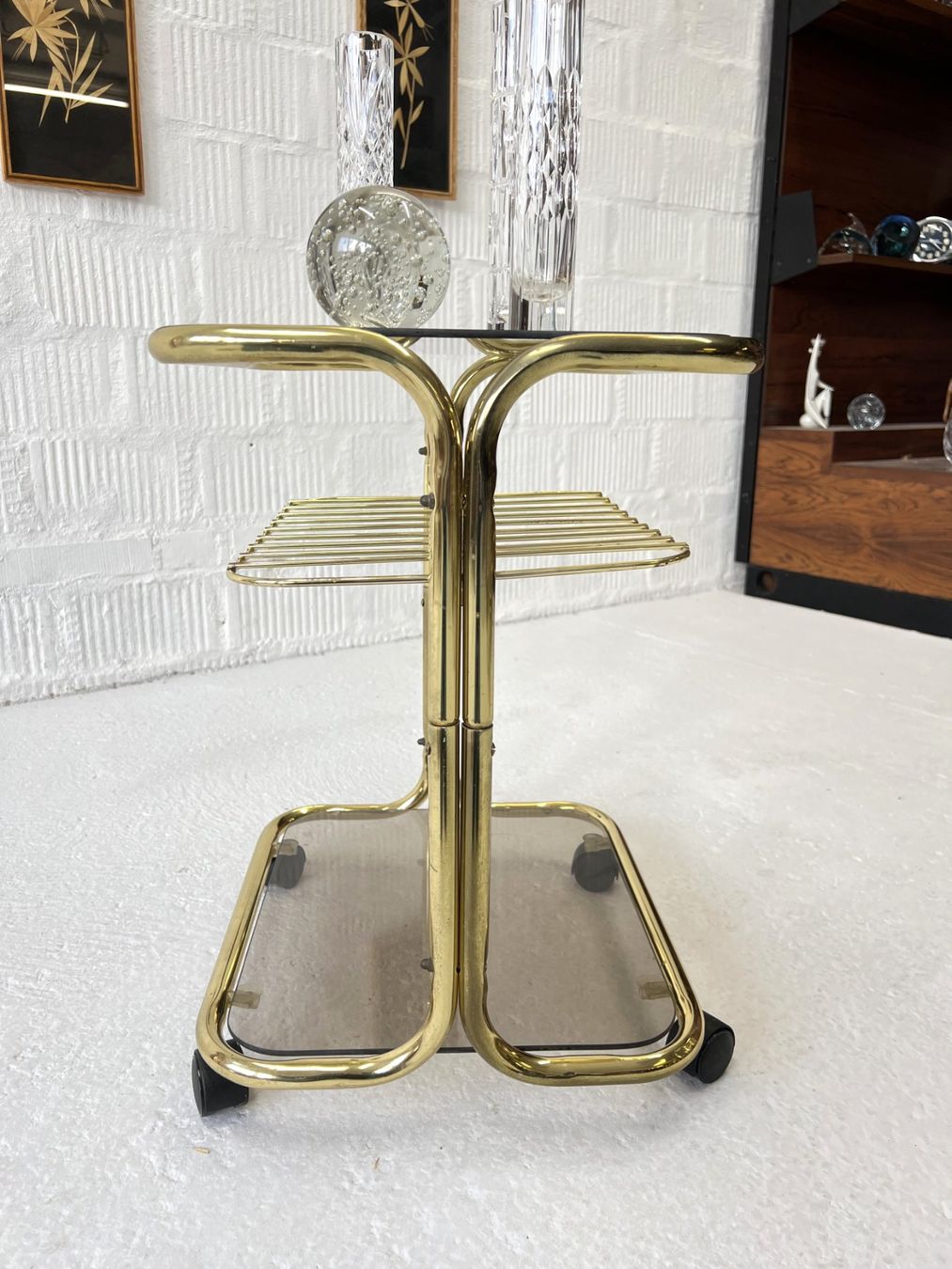 Tavoli: Vintage Beistelltisch - Messing – Usato da Walzenhausen venduto da stilvollwohnen 5