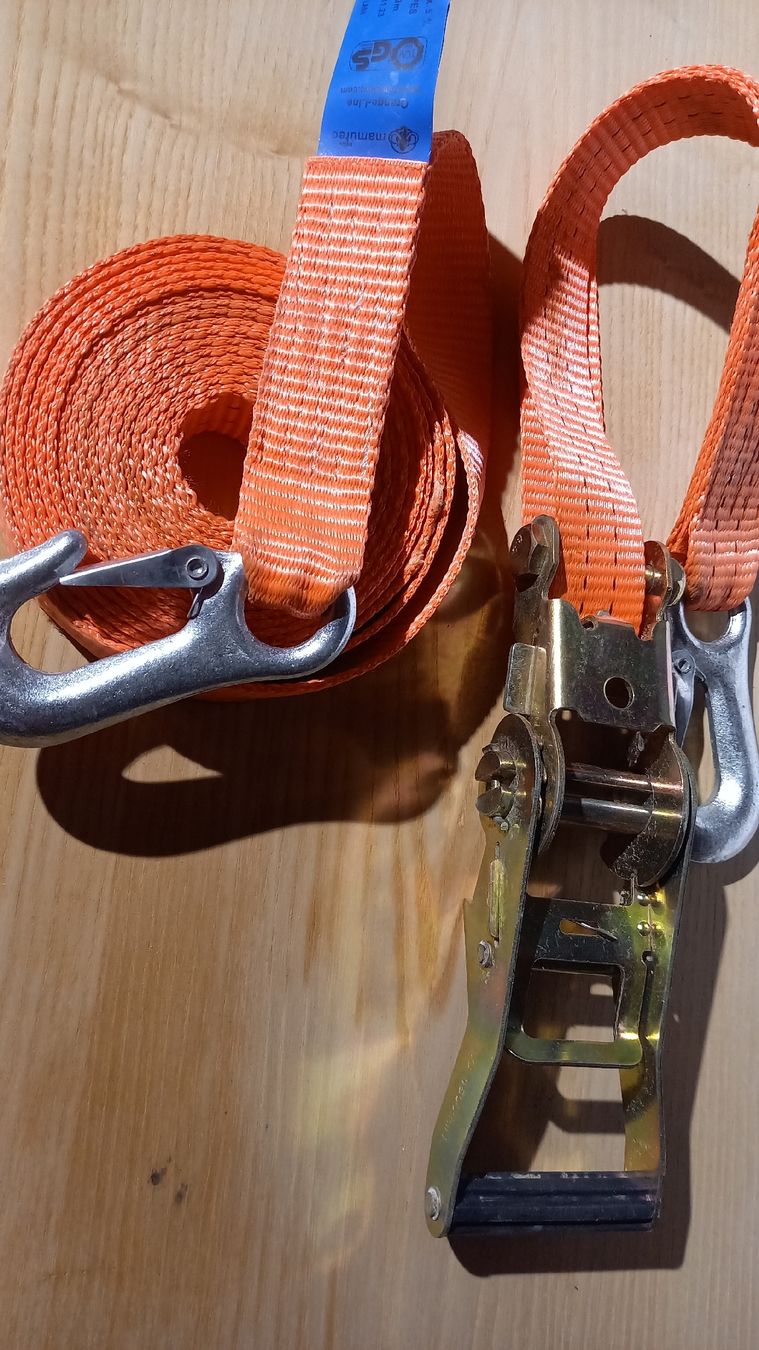 Bindegeräte: grossesSpannset Spanngurt Orange-Line 6m – Gebraucht aus St. Gallen von Bir_Rer 3