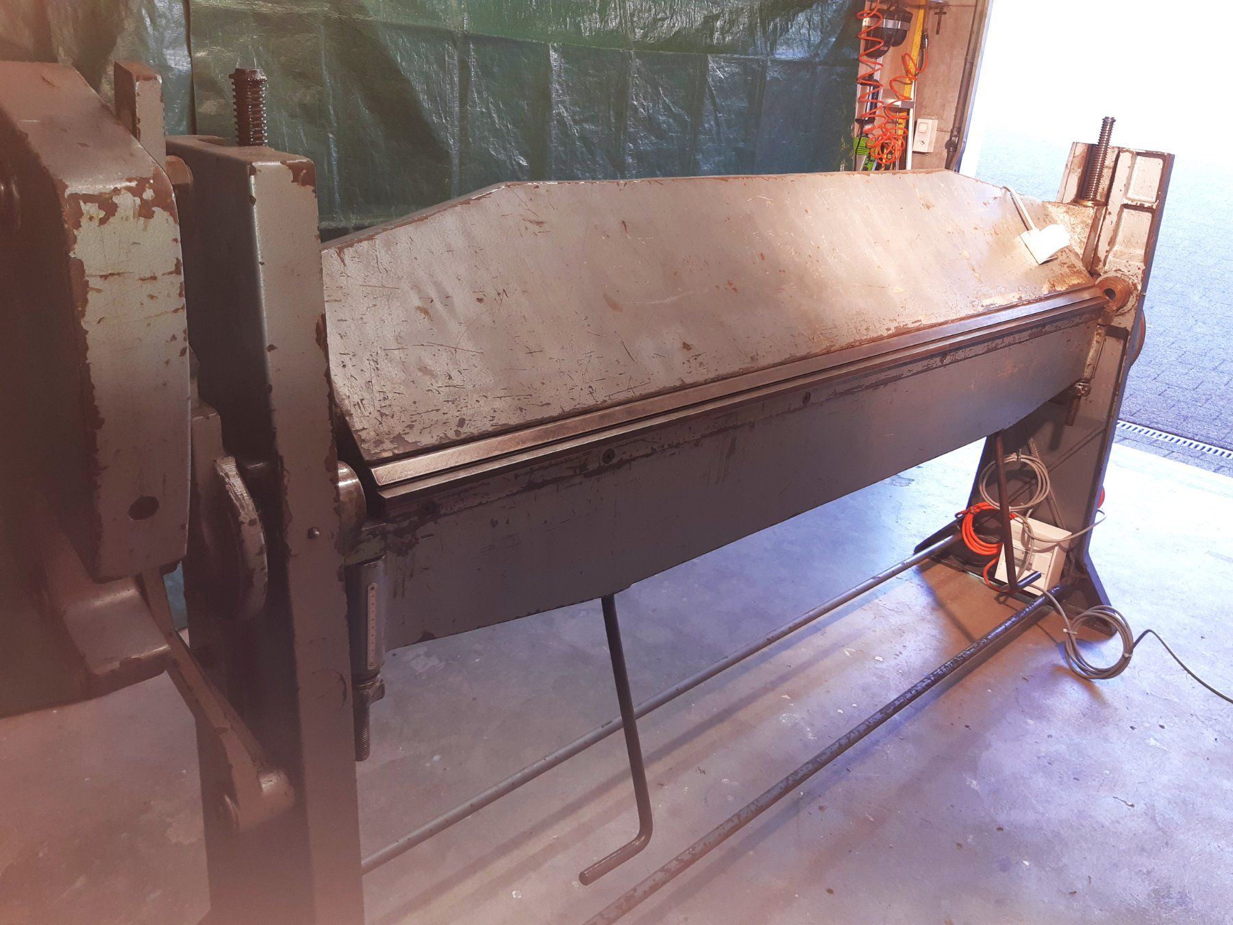 Tutte le macchine: Abkantbank 204 cm RAS, mit Motor – Usato da Wattwil venduto da webrawa 1