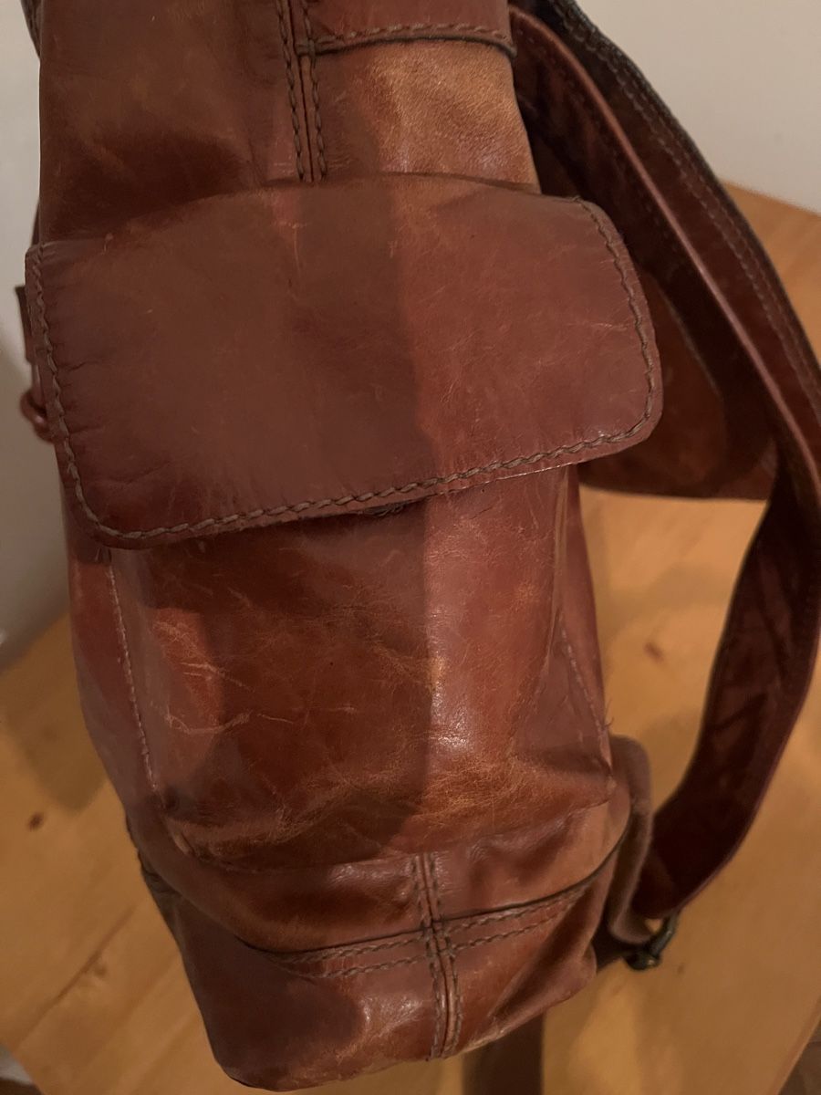 Fossil Zaini: Fossil Rucksack aus Leder – Usato da Basel venduto da evaelette 5