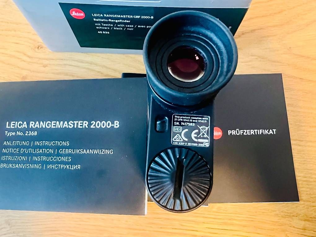 Leica Mesurer: Leica Rangemaster CRF 2000-B Laser-Entfernungsmesser – D'occasion à Küssnacht am Rigi par kuh_mnh6 2