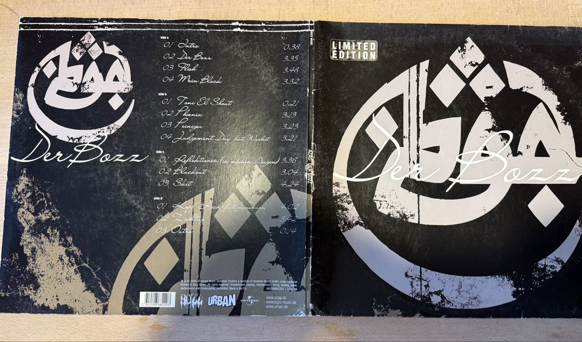 Dischi in vinile: Azad Der Bozz Platte Limited Edition – Usato da Wolhusen venduto da Raffi_Weber 1