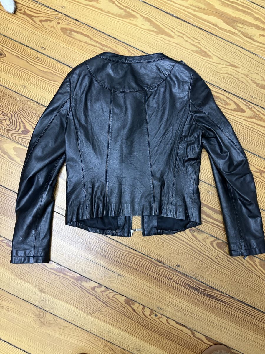 Jacken: Black Genuine sheep Leather Jacket S – Neu (gemäss Beschreibung) aus Basel von 550_ckp6 3