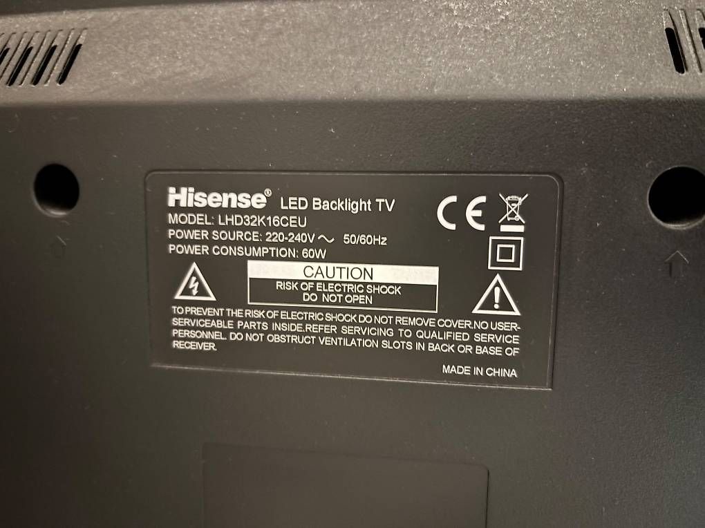 Televisori: Fernseher Hisense LHD32K16CEU – Usato da Nürensdorf venduto da Gausi76 1