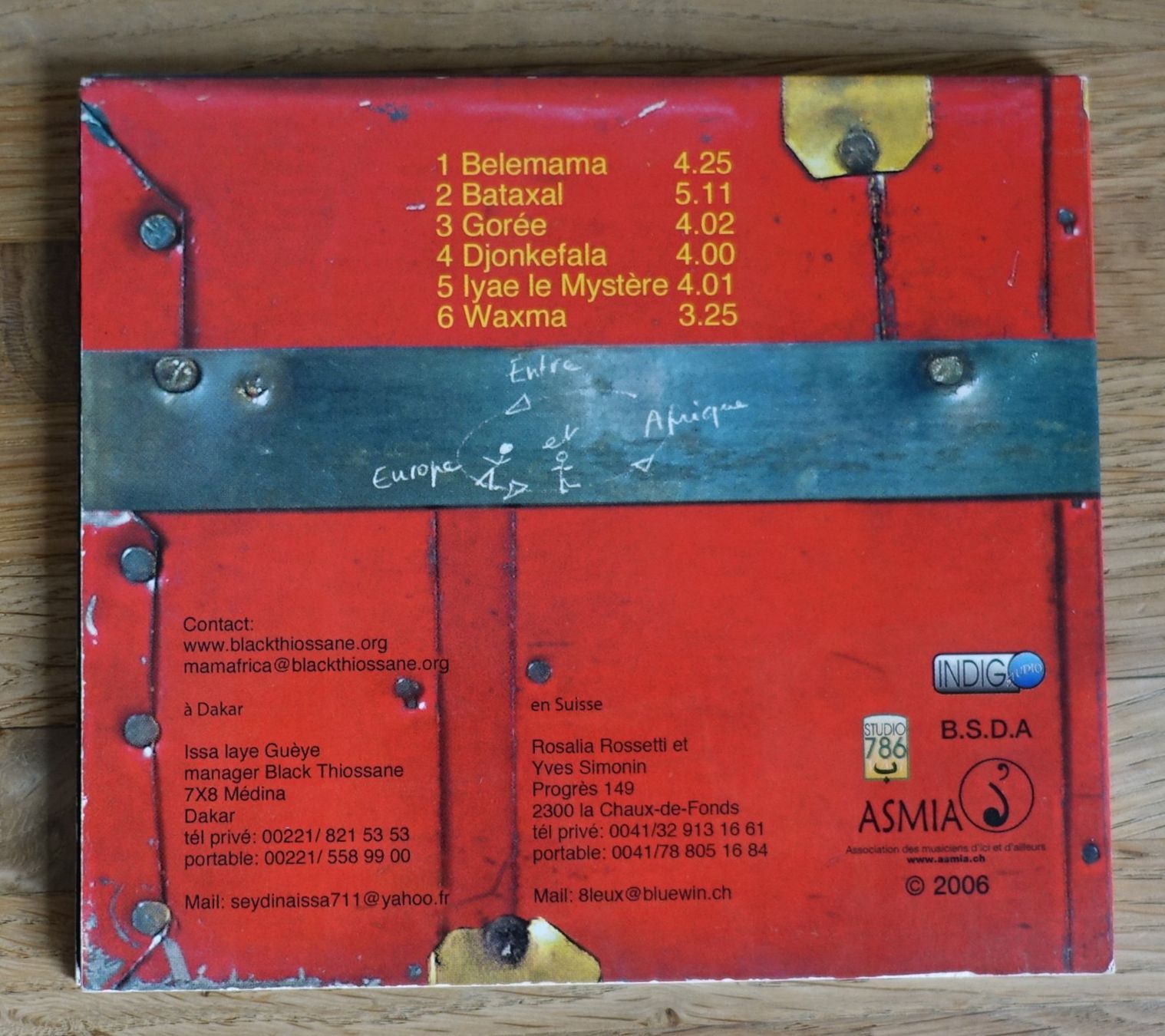 CD: Black Thiossane - Ak Two Babu - D10 – Usato da Sessa venduto da discoverymedia 1