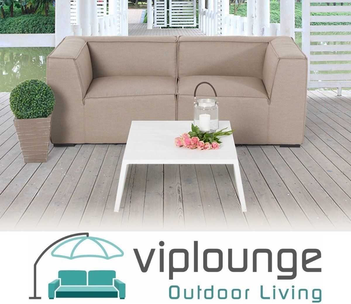 Viplounge Divani: Allwetter Garten Lounge – Nuovo e nell'imballaggio originale da Uznach venduto da viplounge 3