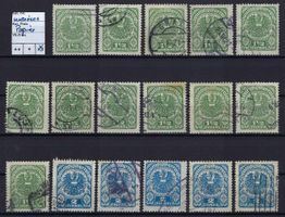 Deutschösterreich 1920/21 Wappenmotiv 1 1/2 +2 Kronen gest.