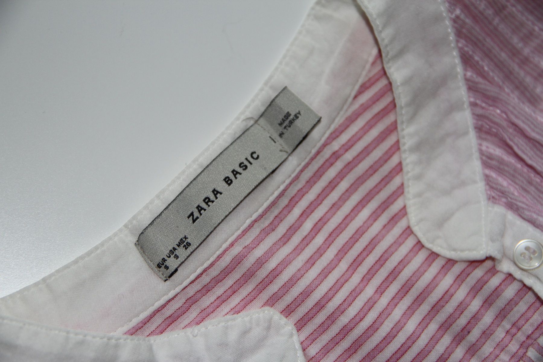 Zara Lotti di vestiti: Gr 36 Rose Kleiderpacket Hose mit Vorderschlitz Rolli Bluse – Usato da Arboldswil venduto da maeppli2009 2