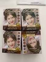 Herbul Henna Haarfarbe dunkelbraun 4 Packungen neu