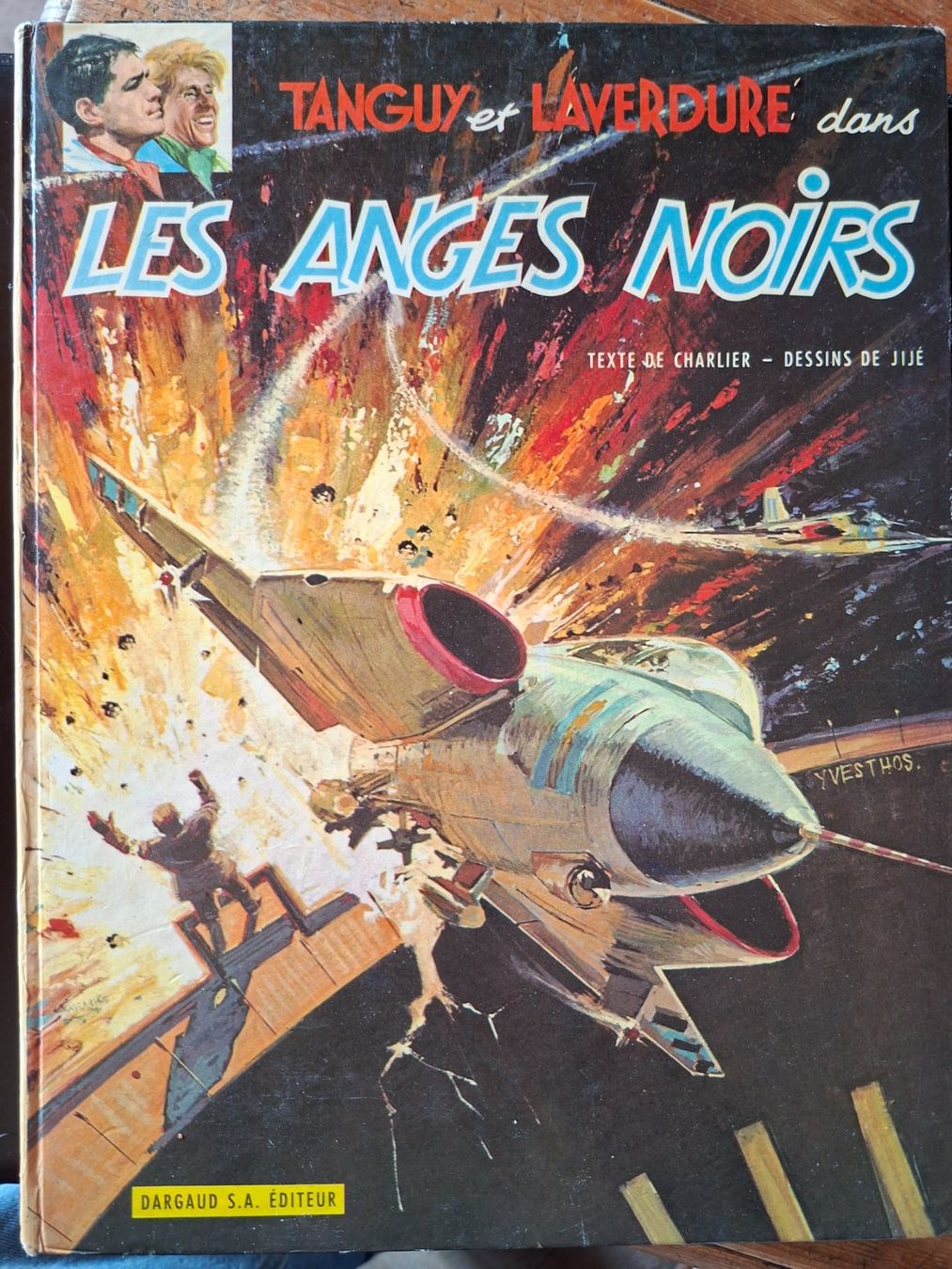 Fumetti: TANGUY ET LAVERDURE N°9 EO  Les anges noirs – Usato da Neuchâtel venduto da skajams