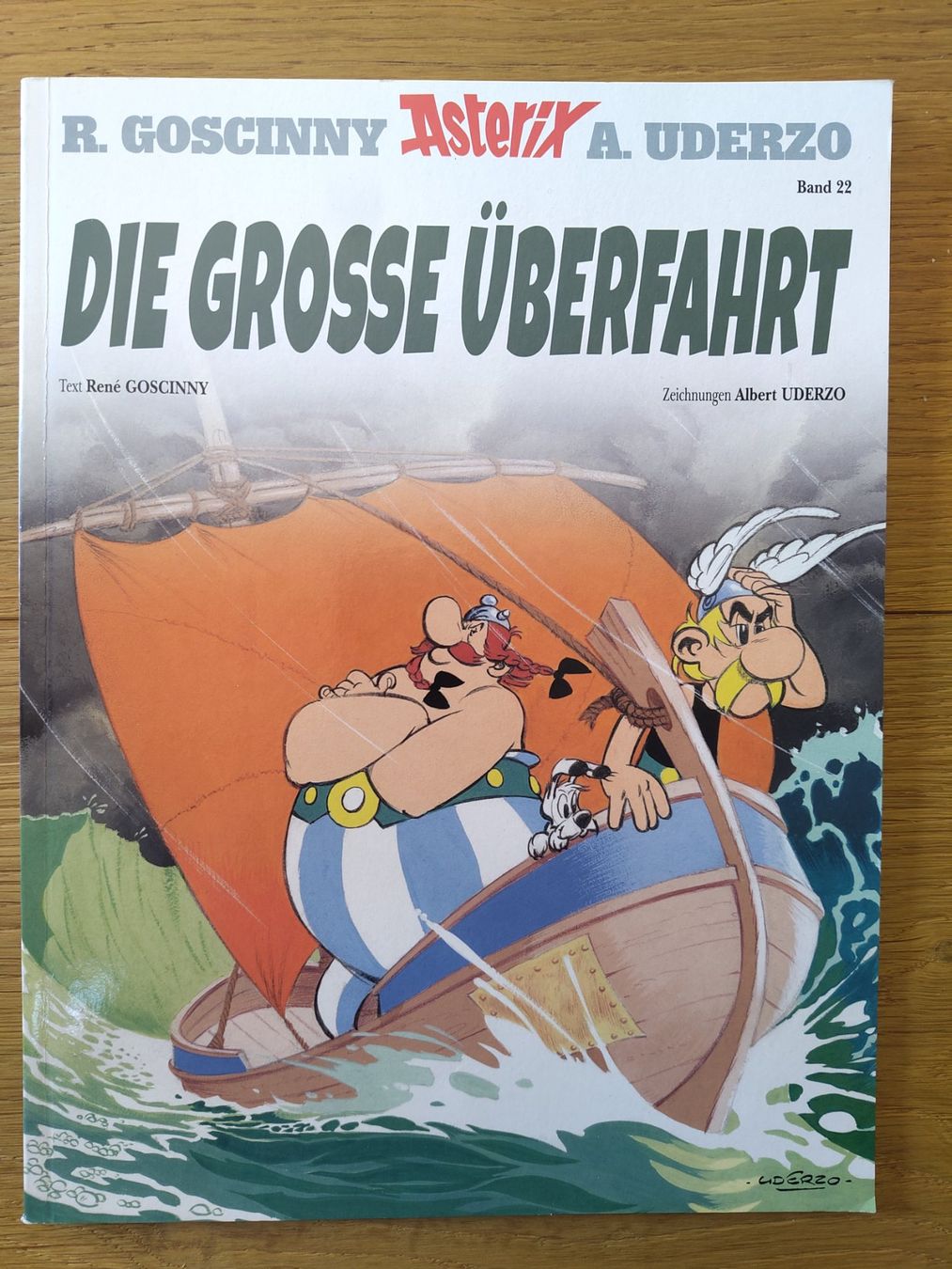 Fumetti: Asterix - Die grosse Überfahrt - Band 22 – Usato da Steinhof SO venduto da Morepointless