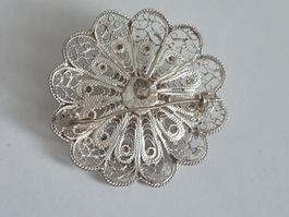 Brosche Silber